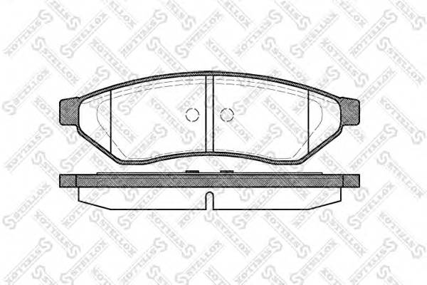 1060 000-SX 1049 00FDB1986225006 SBS колодки дисковые з Daewoo E