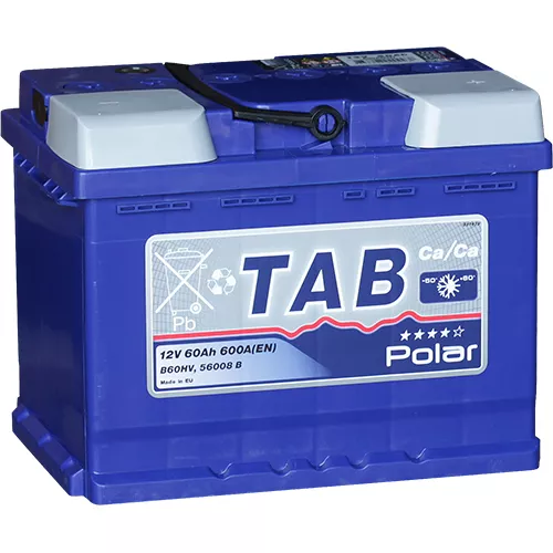 Аккумулятор TAB 60Ah 600A (обратная 0) 242x175x190