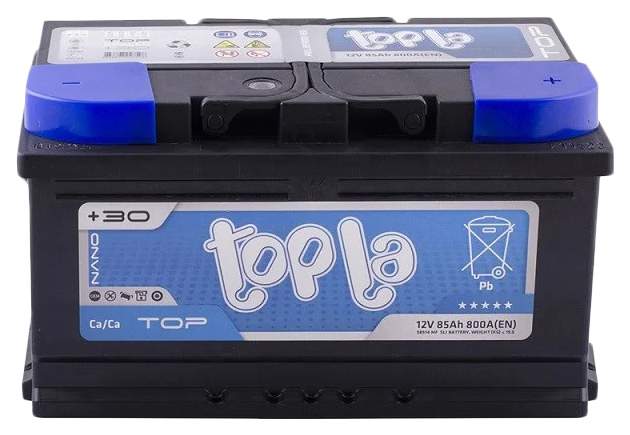 Аккумулятор TOPLA 85Ah 800A (обратная 0) 315x175x175
