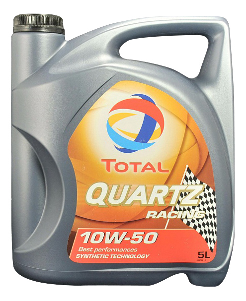 Масло моторное синт. QUARTZ RACING 10W-50 (5л) пластик