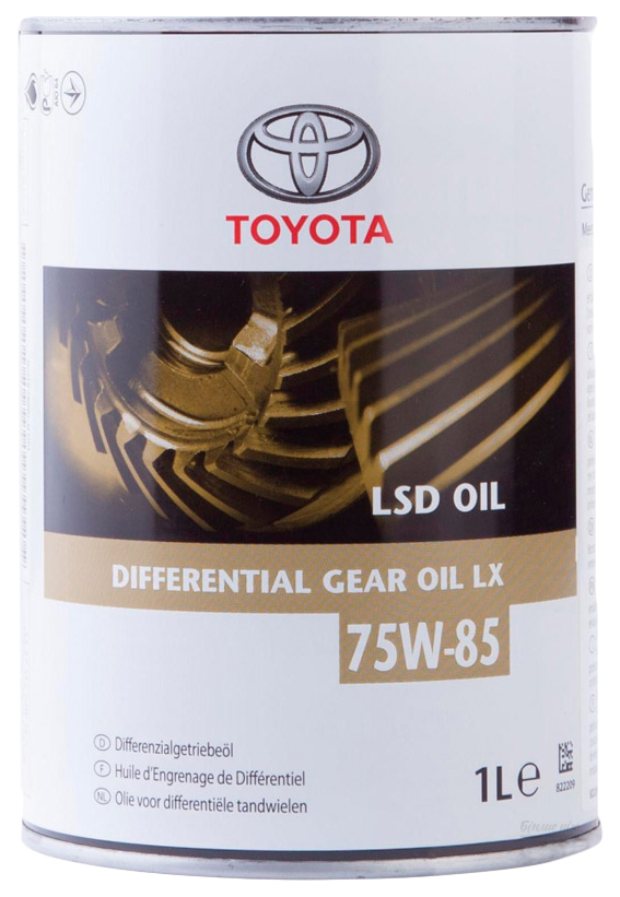 МАСЛО ТРАНСМ. TOYOTA DIFFERENTIAL GEAR OIL LX GL5