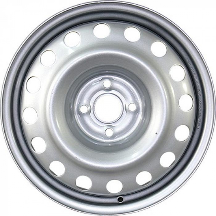 Диск колесный TREBL X40050 6.5x16 4x100 ET49 CD60.1 Silver сталь