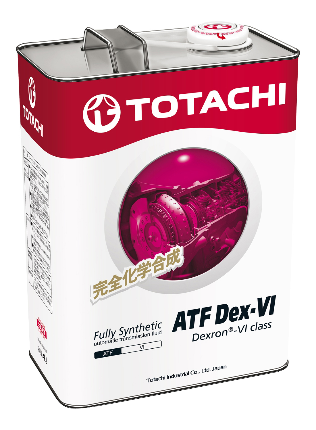 Масло трансмиссионное TOTACHI      ATF    Dexron- VI    4л