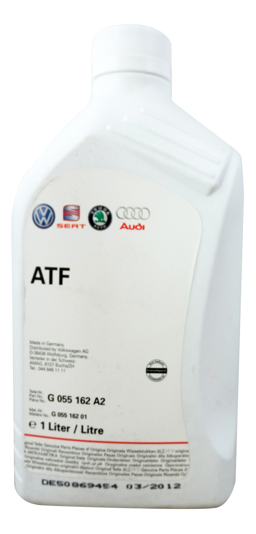 Жидкость ATF трасмиссионная АКПП пластиковая упако
