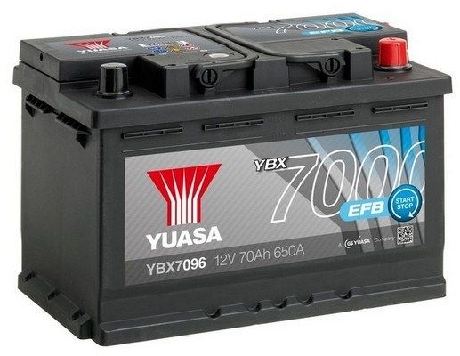 Аккумулятор YUASA 75Ah 700A (обратная 0) 278x175x190