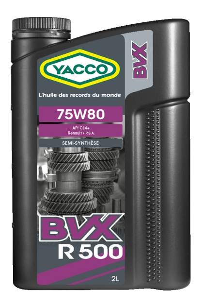 Масло трансмиссионное YACCO BVX R 500 75W80 (2 L)