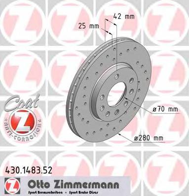 Диск тормозной передний SPORT DISC