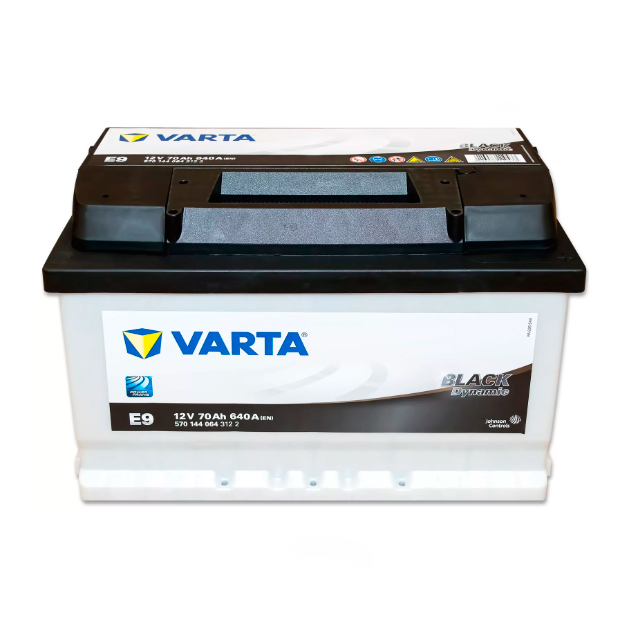 АКБ VARTA BLACK DynAMIC POWERFRAME® 70Ah 640A 278-175-175 ( - + ) 19.5/17.9 B13