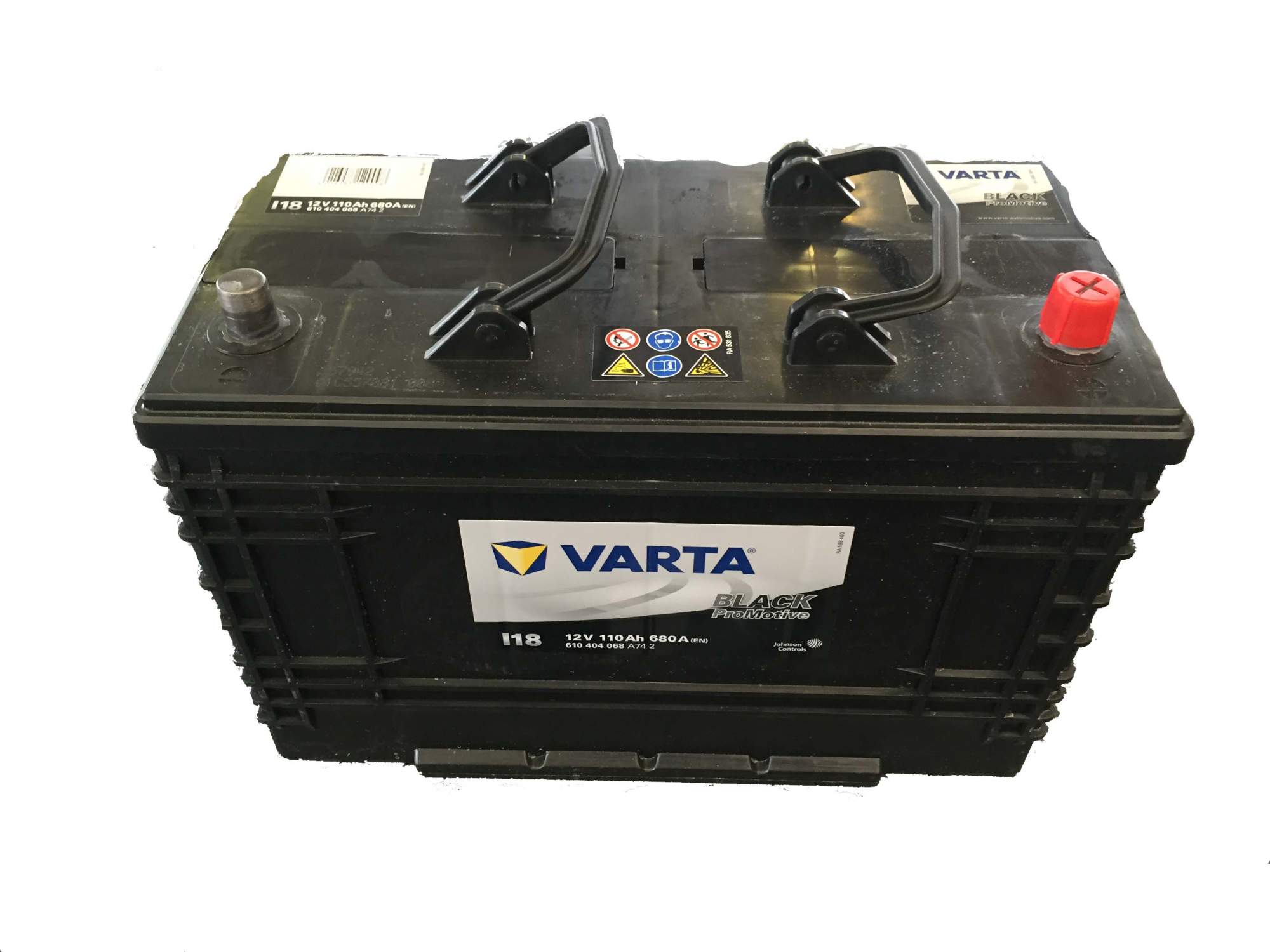 Аккумулятор VARTA PROMOTIVE BLACK 12V 110Ah 680A 347x173x234