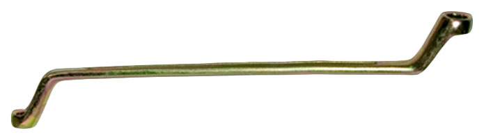 Ключ накидной. 13 х 17 мм. желтый цинк Сибртех