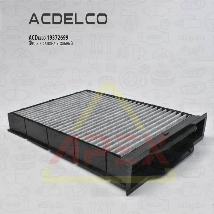 Фильтр салона (угольный) Renault Megane II 02- Фотография GENERAL MOTORS / ACDelco 19372699