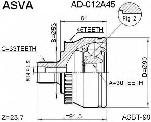 Фотография Asva AD012A45