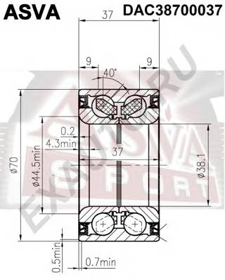 Фотография Asva DAC38700037