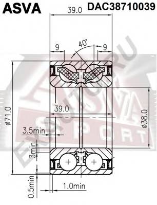 Фотография Asva DAC38710039