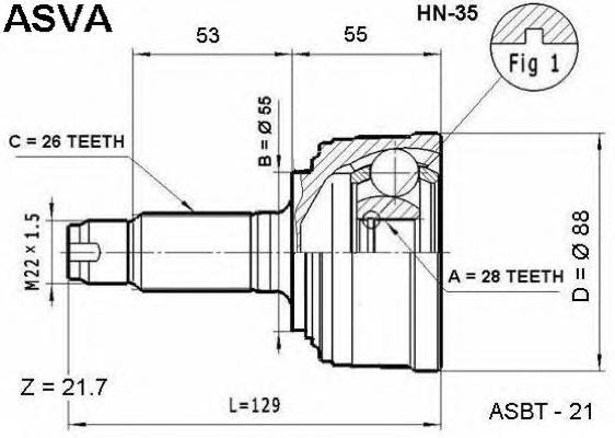 Фотография Asva HN35