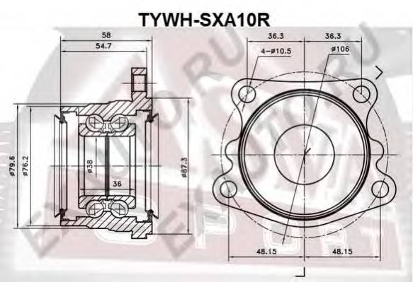 Фотография Asva TYWHSXA10R