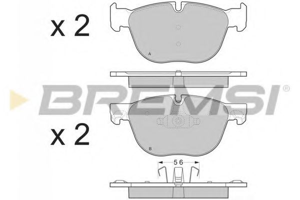 Фотография BREMSI BP3371