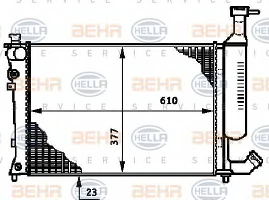 Фотография Mahle ORIGINAL CR596000S