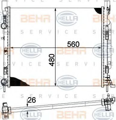 Фотография Mahle ORIGINAL CR1155000S