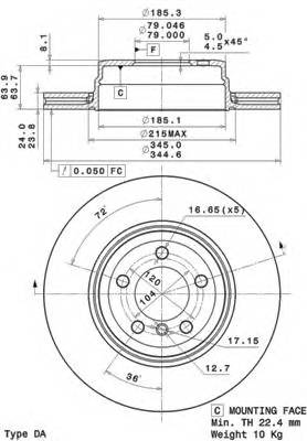 Фотография Brembo 09A71210