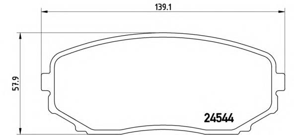 Фотография Brembo P49040