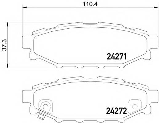 Фотография Brembo P78020