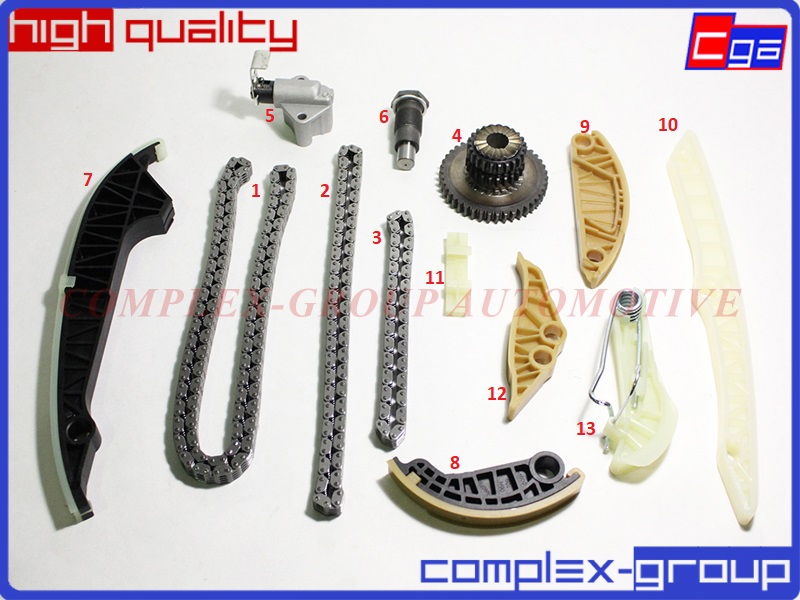 Ремкомплект цепи грм 1.8 tsi / 2.0 tsi (EA888) Фотография CGA 1SCC777RA