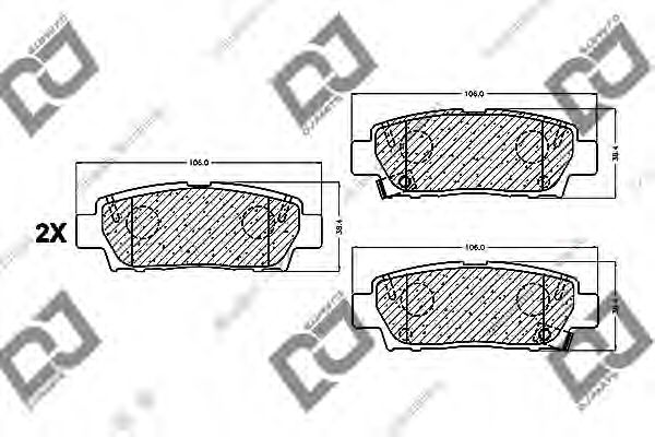 Фотография DJ PARTS BP1068