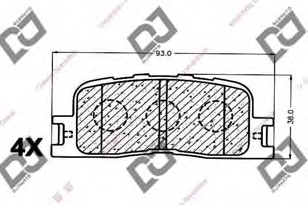 Фотография DJ PARTS BP1138