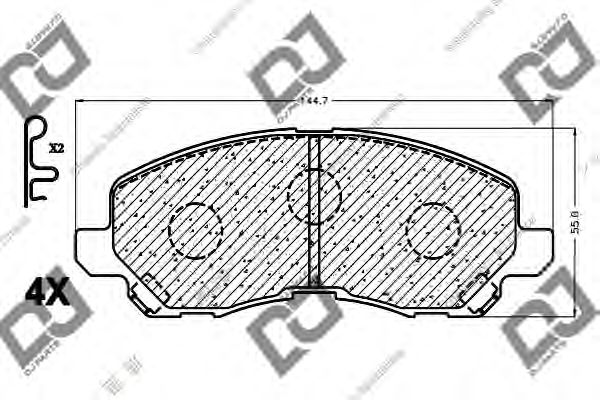 Фотография DJ PARTS BP1151