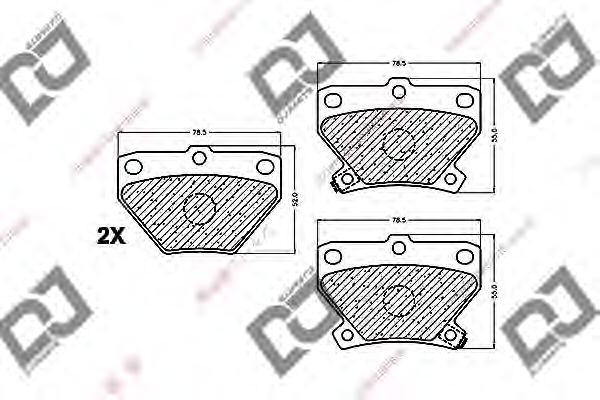 Фотография DJ PARTS BP1234