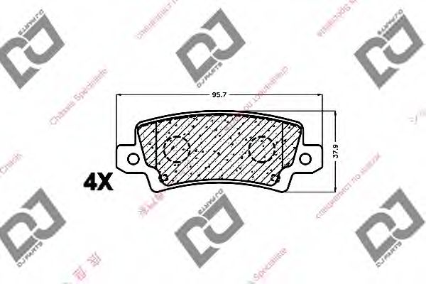 Фотография DJ PARTS BP1250