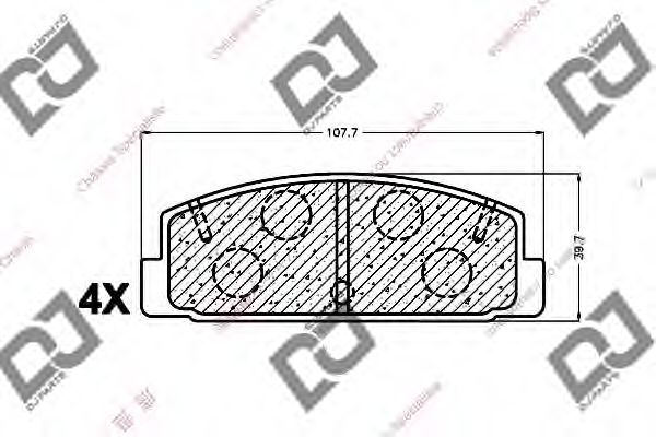 Фотография DJ PARTS BP1351