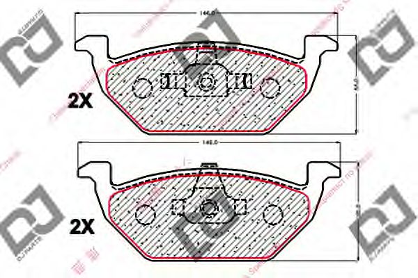 Фотография DJ PARTS BP1930