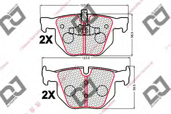 Фотография DJ PARTS BP2121