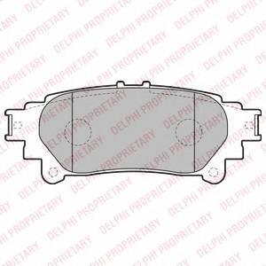 Тормозные колодки Фотография Delphi LP2196