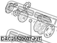 Фотография Febest DAC25520037KIT