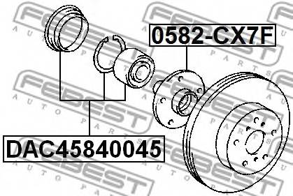 Фотография Febest DAC45840045