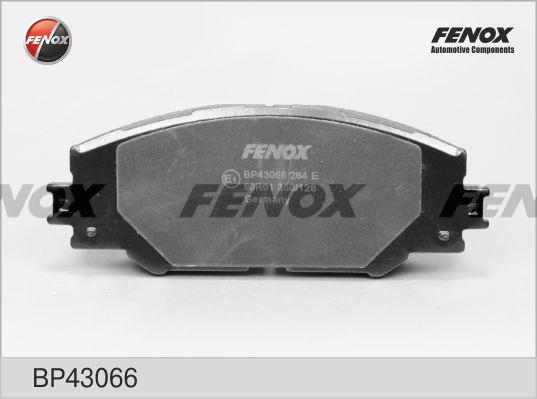 Комплект дисковых тормозных колодок Фотография Fenox BP43066