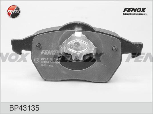Колодки передние без датч. VW Golf. Passat. Oct. Фотография Fenox BP43135