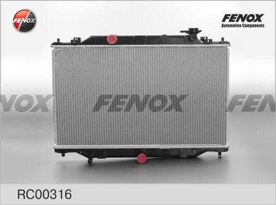 F-Радиатор охлаждения RC00316 Mazda CX5 2.0 11- Фотография Fenox RC00316