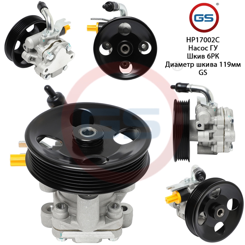 Новый насос ГУР Hyundai Santa Fe 2006-. Hyundai Santa Fe 2001-2006 Фотография GS HP17002C
