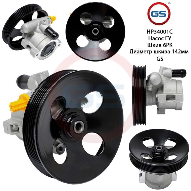 Новый насос ГУР SAAB 9000 1985-1998 Фотография GS HP34001C