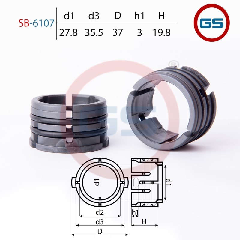 Ремень поликлиновой (6PK1693) Фотография GS SB6107