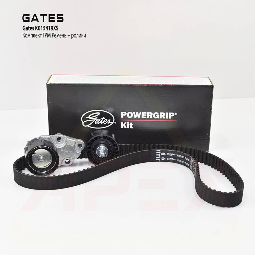 Ремень ГРМ 2 ролика Aveo/Lacetti/Cruze 1.4-1.6 Фотография Gates K015419XS