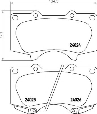 Фотография HELLA PAGID 8DB355010491