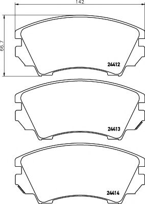 Фотография HELLA PAGID 8DB355013041