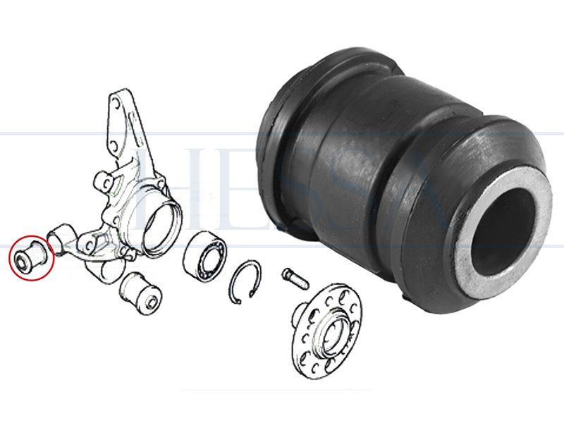 Сайлентблок Фотография Hessa 00X25856