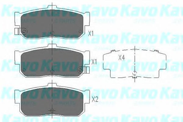 Фотография Kavo Parts KBP6513