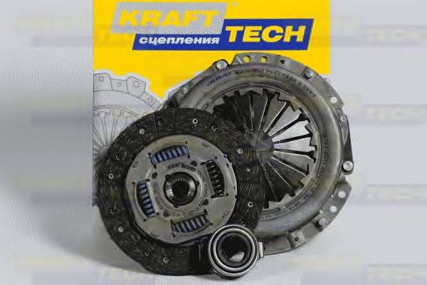 Комплект сцепления Toyota Corolla/Avensis/Carina E 1.6 до 2006г. Фотография KraftTech W00215E